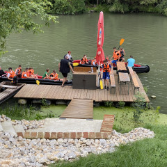 Splavovanie Malého Dunaja - udalosť